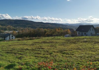 Działka budowlana w Dąbrówce gm. Stryszów