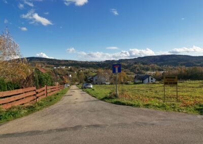 Działka budowlana w Dąbrówce gm. Stryszów